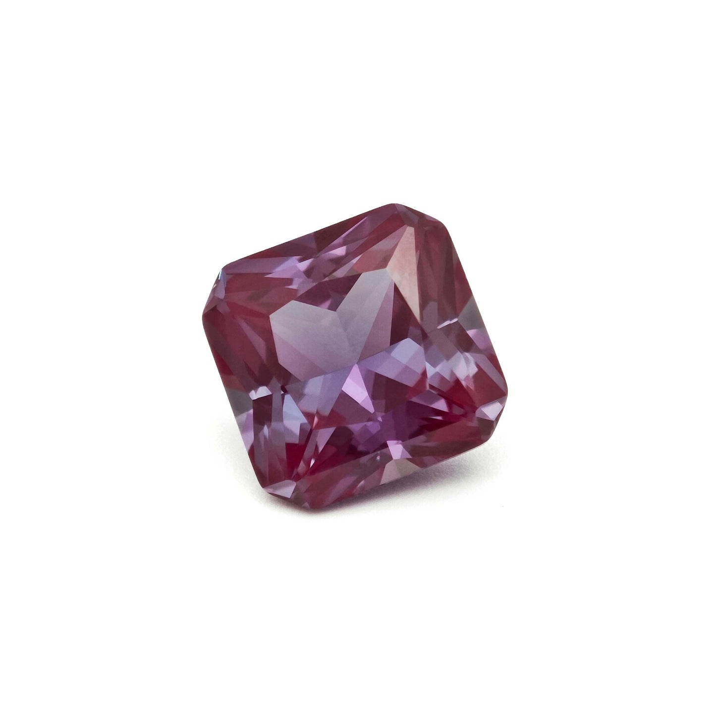 Lab Created Alexandrite Loose stone Princess cut 8x8mm