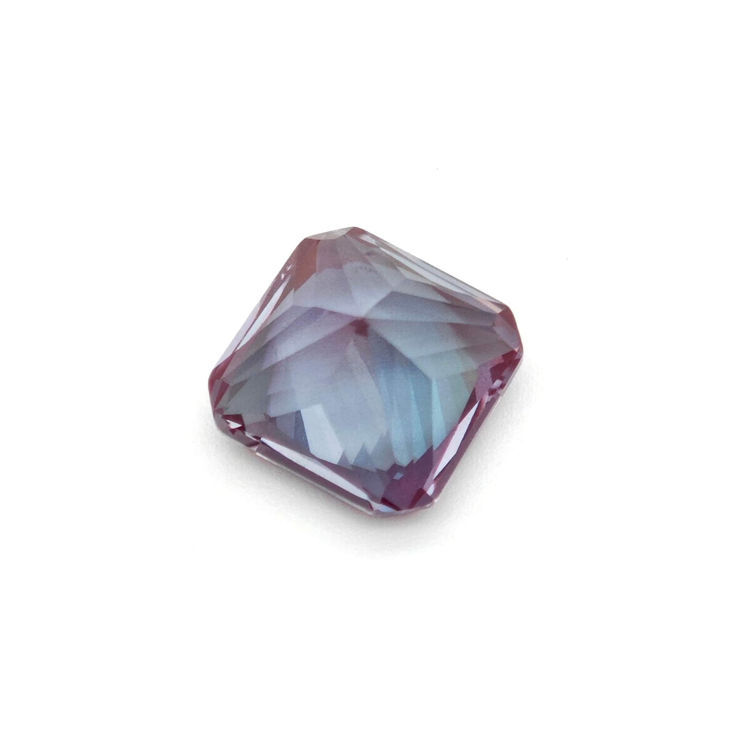 Lab Created Alexandrite Loose stone Princess cut 8x8mm