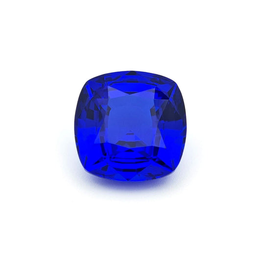 Kashmir Sapphires Lab grown Blue Sapphire Loose Stone Klein Blue Color Cushion Cut