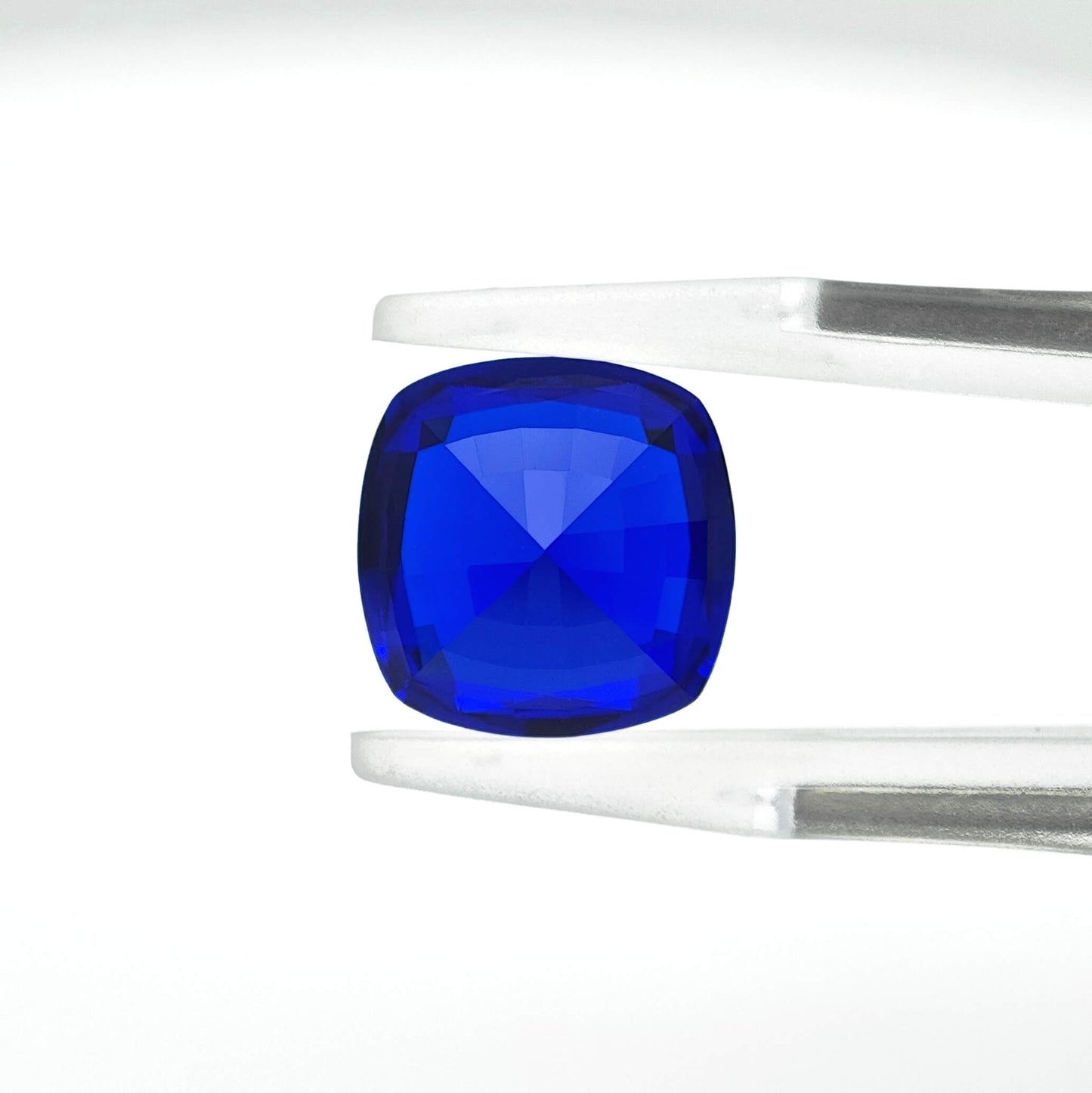 Kashmir Sapphires Lab grown Blue Sapphire Loose Stone Klein Blue Color Cushion Cut