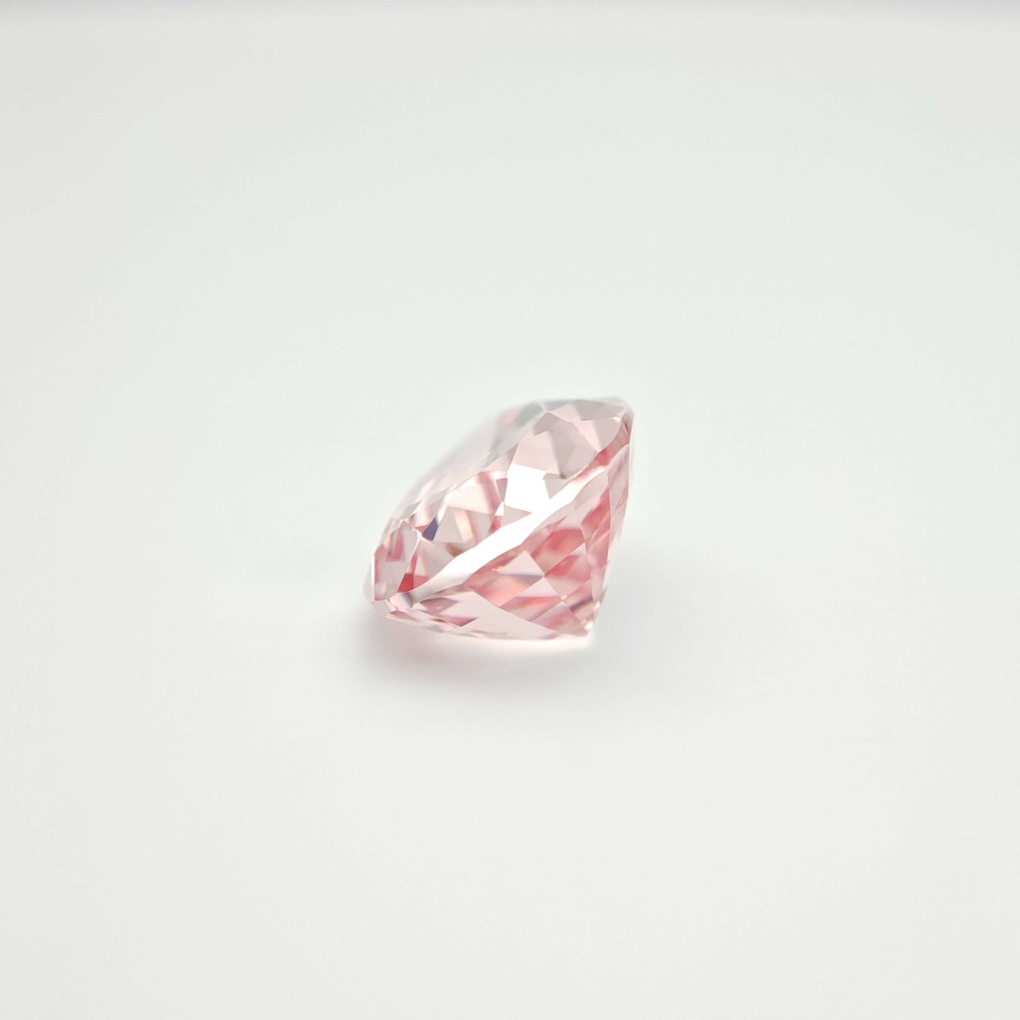 Lab grown Sapphire Light pink Pear cut 10x14mm 7.4ct