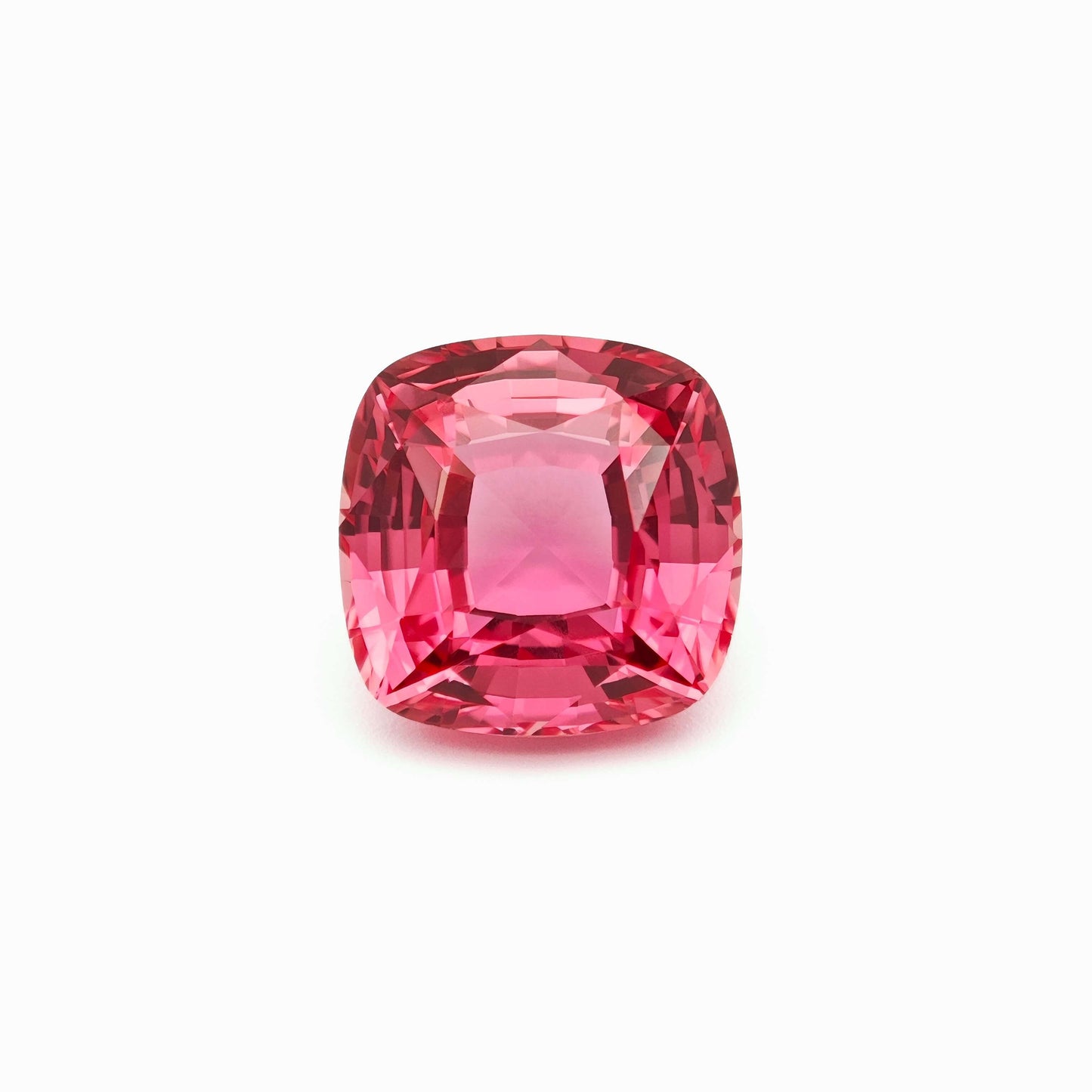 Padparadscha Cushion Cut Lab Grown Gemstone Loose stone 10*10mm