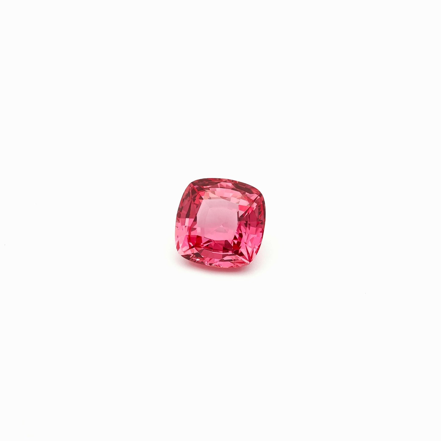 Padparadscha Cushion Cut Lab Grown Gemstone Loose stone 10*10mm