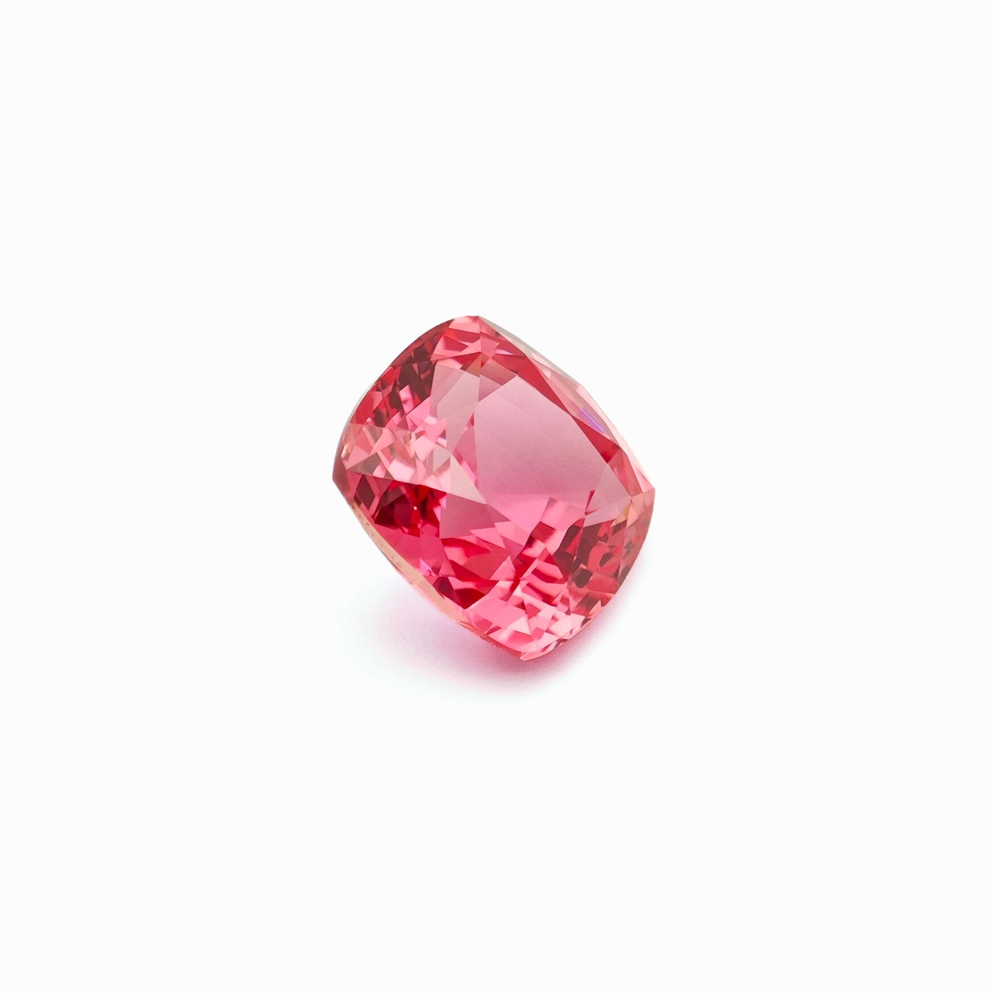 Padparadscha Cushion Cut Lab Grown Gemstone Loose stone 10*10mm