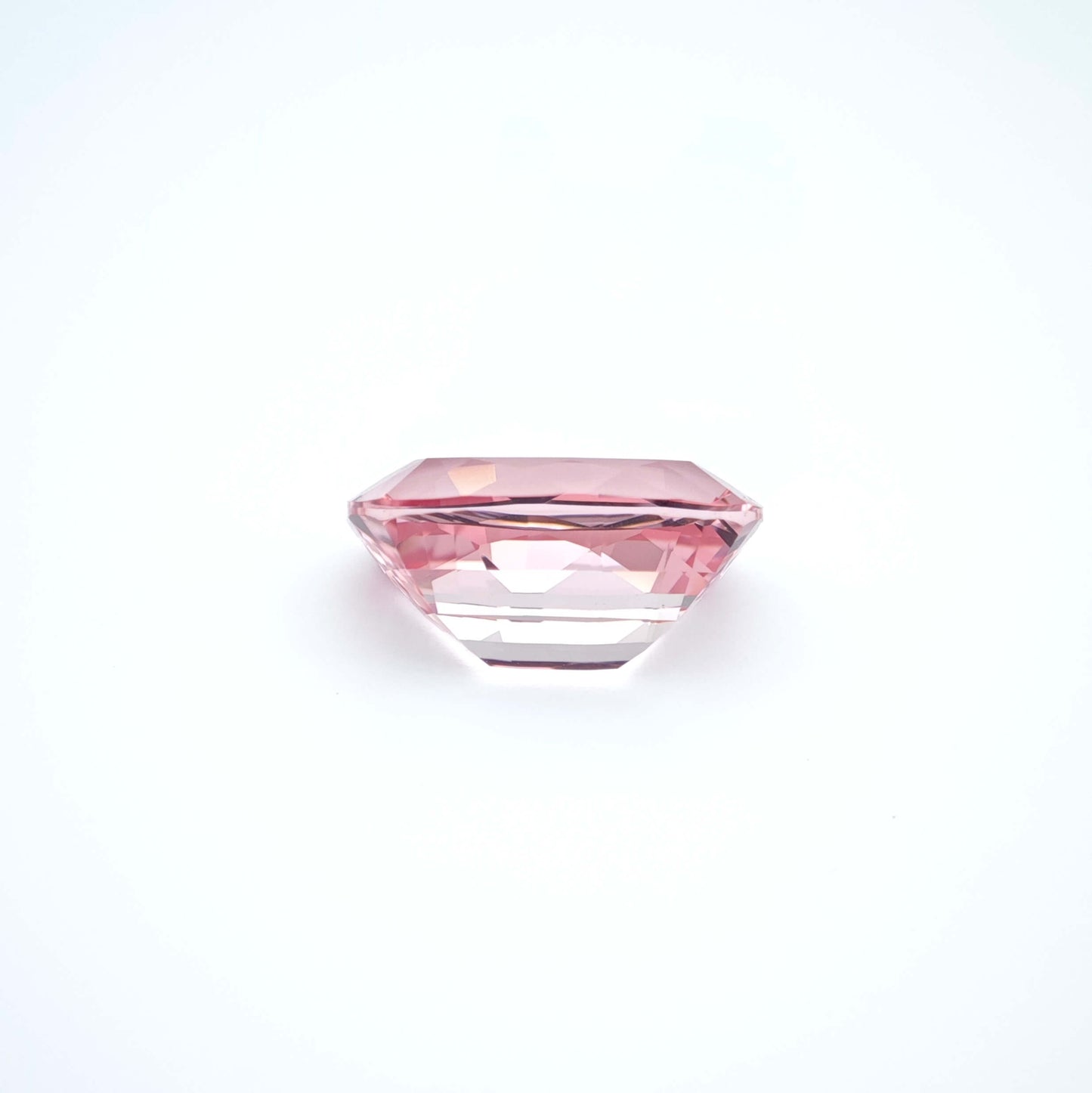 Lab grown Pink Sapphire Cushion Mixed Cut Sakura Light Pink Color 9.5ct