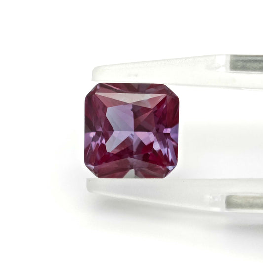 Lab Created Alexandrite Loose stone Princess cut 8x8mm