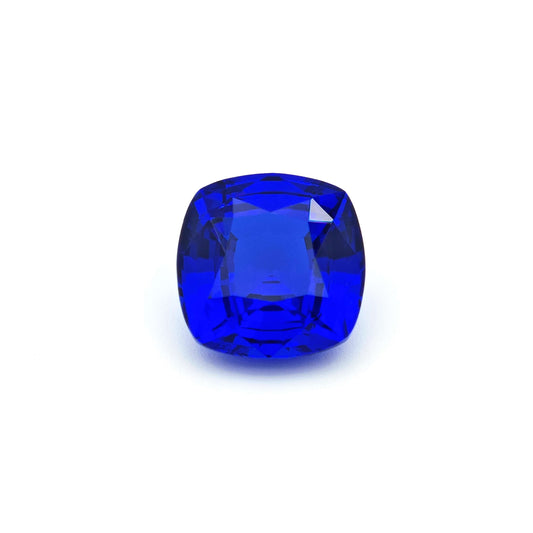 Kashmir Sapphires Lab grown Blue Sapphire Loose Stone Klein Blue Color Cushion Cut
