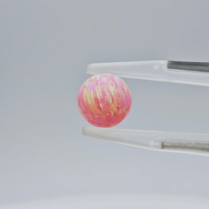 Synthetic Opal Bead Pink Opal Bead bracelets lip piercings stud earrings DIY