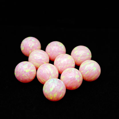 Synthetic Opal Bead Pink Opal Bead bracelets lip piercings stud earrings DIY