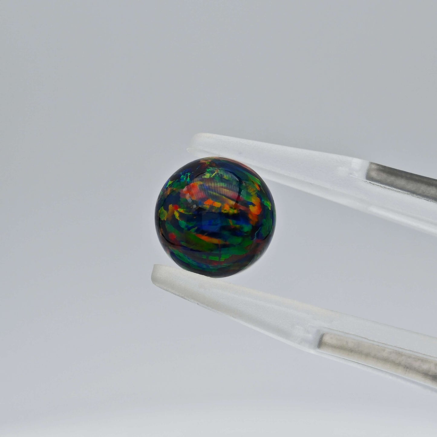 Synthetic Opal Bead Black Opal Bead bracelets lip piercings stud earrings DIY