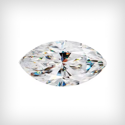 White D Color Moissanite Stone Marquise Cut with AGL Certificate