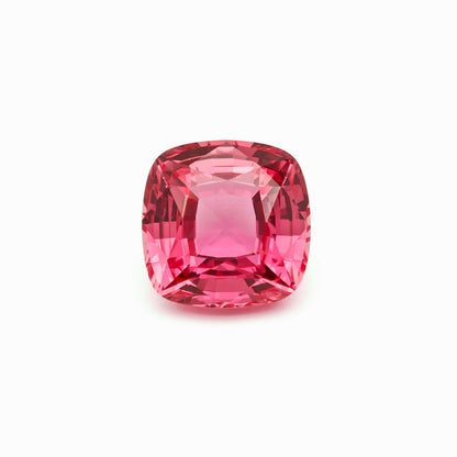 Padparadscha Cushion Cut Lab Grown Gemstone Loose stone 10*10mm