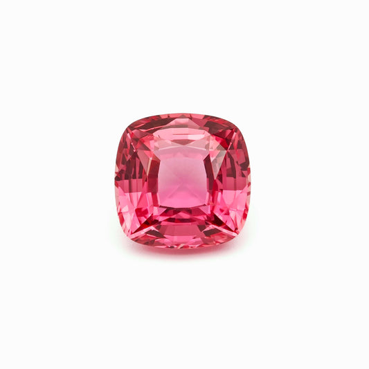 Padparadscha Cushion Cut Lab Grown Gemstone Loose stone