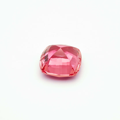 Padparadscha Cushion Cut Lab Grown Gemstone Loose stone 10*10mm