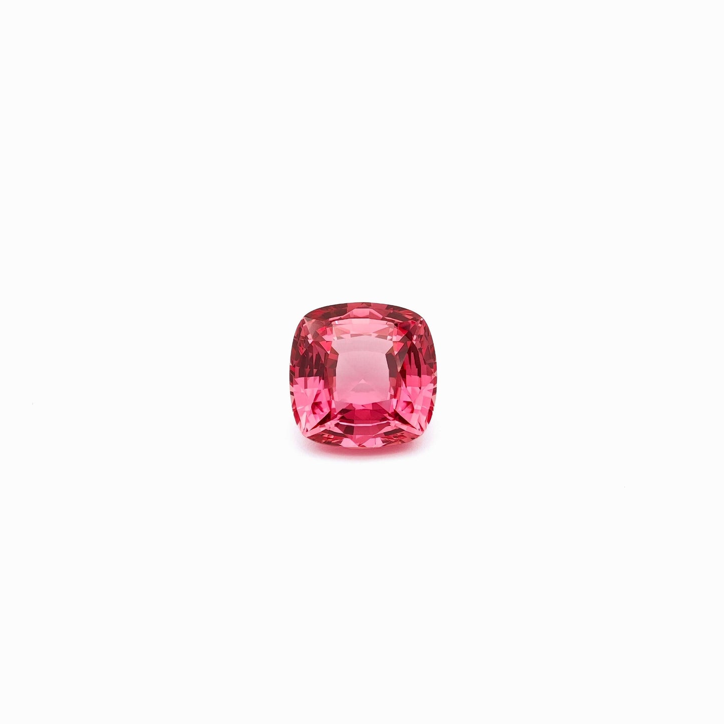Padparadscha Cushion Cut Lab Grown Gemstone Loose stone 10*10mm