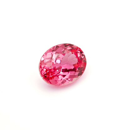 Padparadscha Oval Cut Lab Grown Gemstone Loose stone 8*10mm
