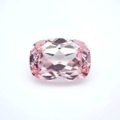 Lab grown Pink Sapphire Cushion Cut Sakura Light Pink Color 9.4ct