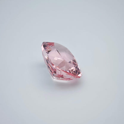 Lab grown Pink Sapphire Cushion Cut Sakura Light Pink Color 9.4ct