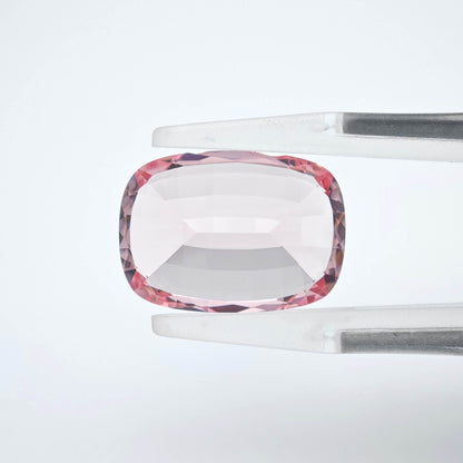 Lab grown Pink Sapphire Cushion Mixed Cut Sakura Light Pink Color 9.5ct